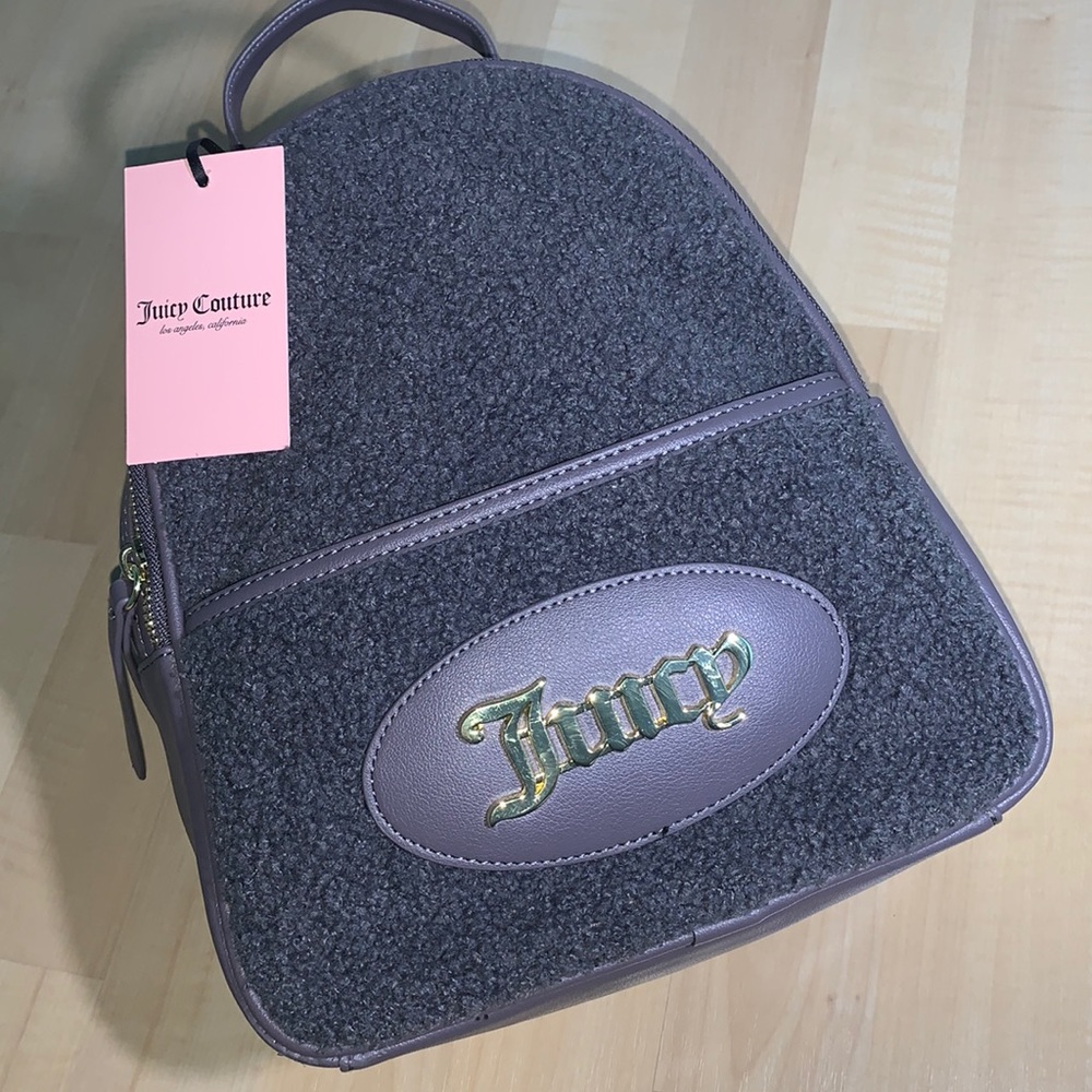 JUICY COUTURE RABBIT Crazy Fur Love Backpack